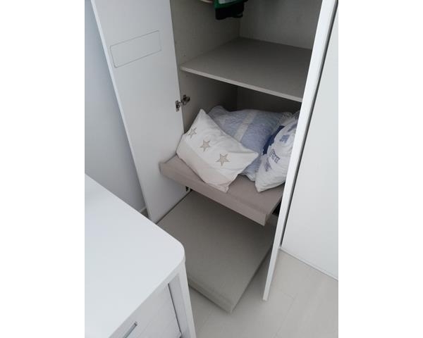 Armario lacado blanco